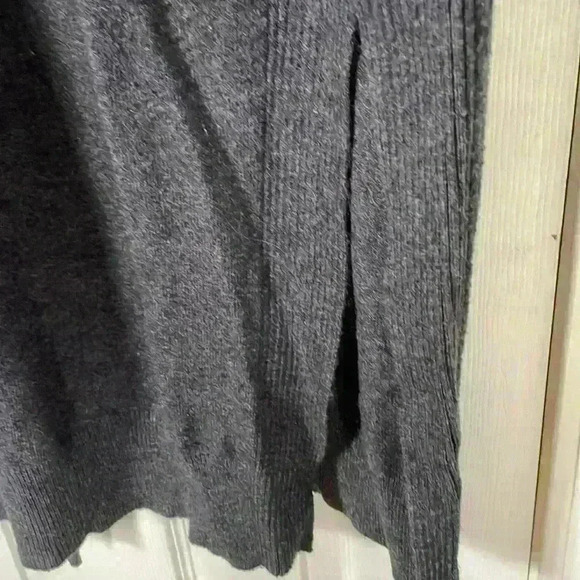 Matty M split hem open front duster cardigan - Picture 9 of 9